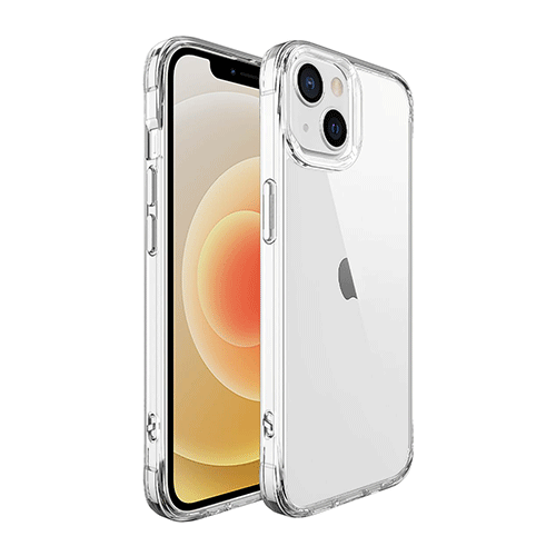 Transparent na Anti-fall TPU PC Case